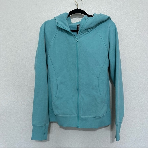 NWT savvi women’s full zip fleece hoodie meadowbrook blue size XL extra large - Picture 5 of 8